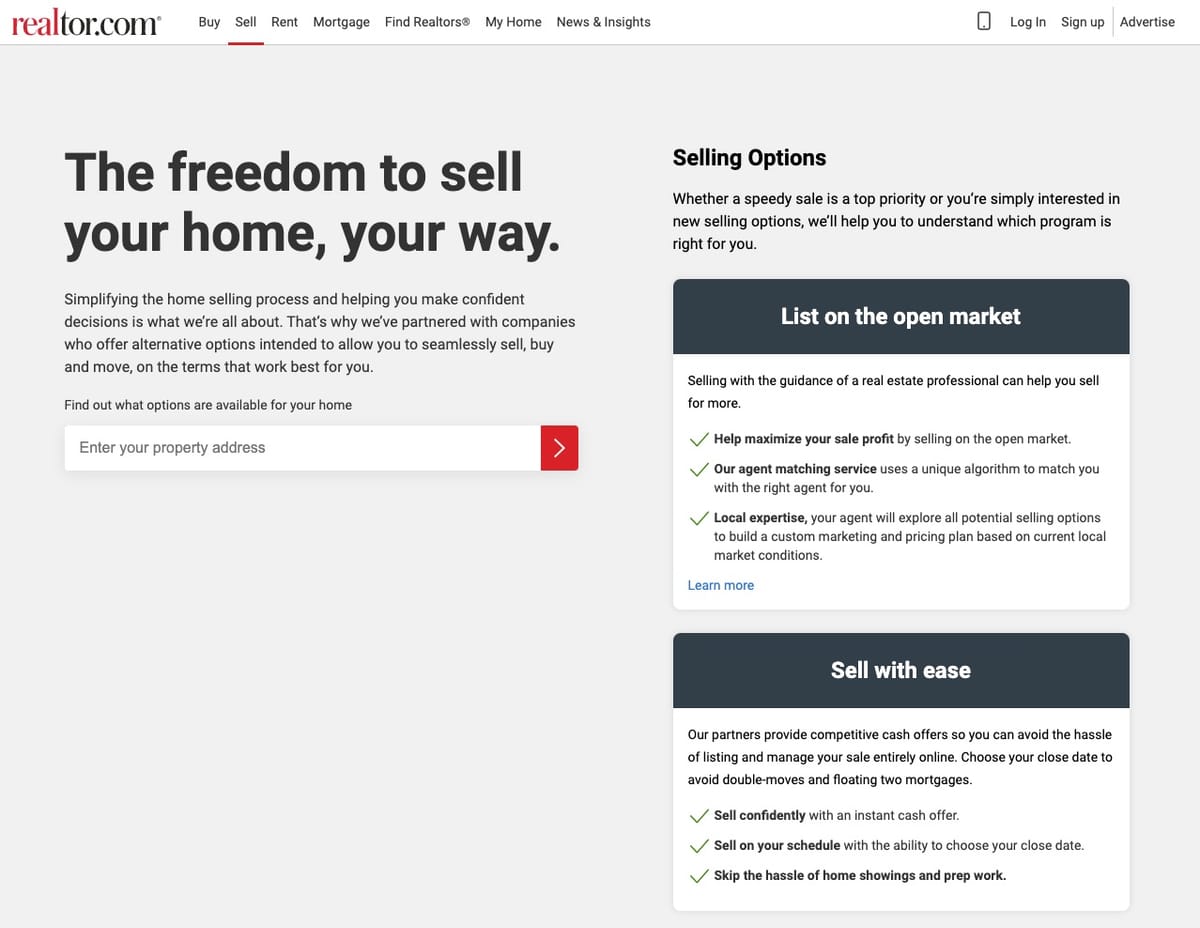 The Big Yawn: Realtor.com Dips Its Toes In to iBuyer World