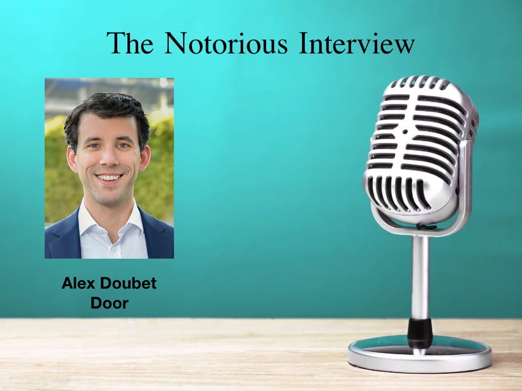 [VIP] The Notorious Interview: Alex Doubet, Door