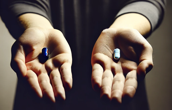 Between Black Pill and White Pill